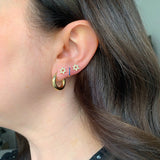 10K Gold Small Everyday Hoop Earrings