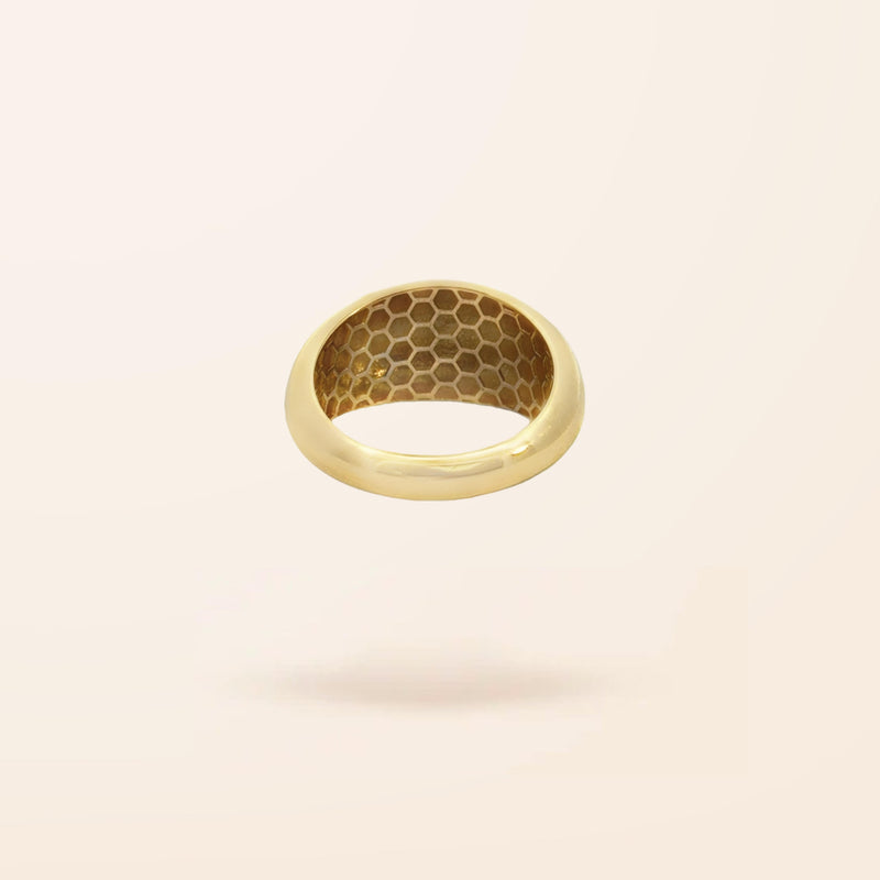 10K Gold Dome Ring