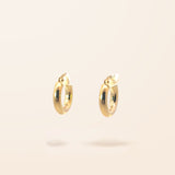 10K Gold Mini Gold Hoop Earrings