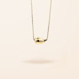 10K Mini Pear Shape Necklace