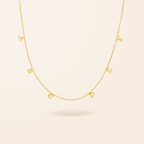 Drop name clearance necklace